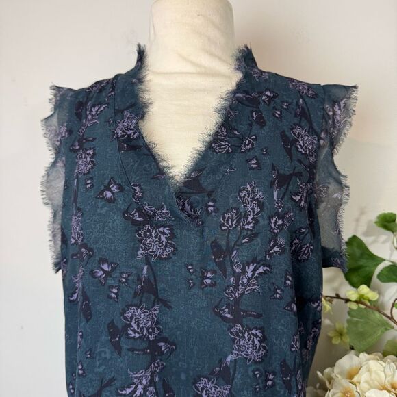 CABI | Evermore Flutter Sleeve Butterfly Top | Style #3065 | Large - Picture 3 of 9